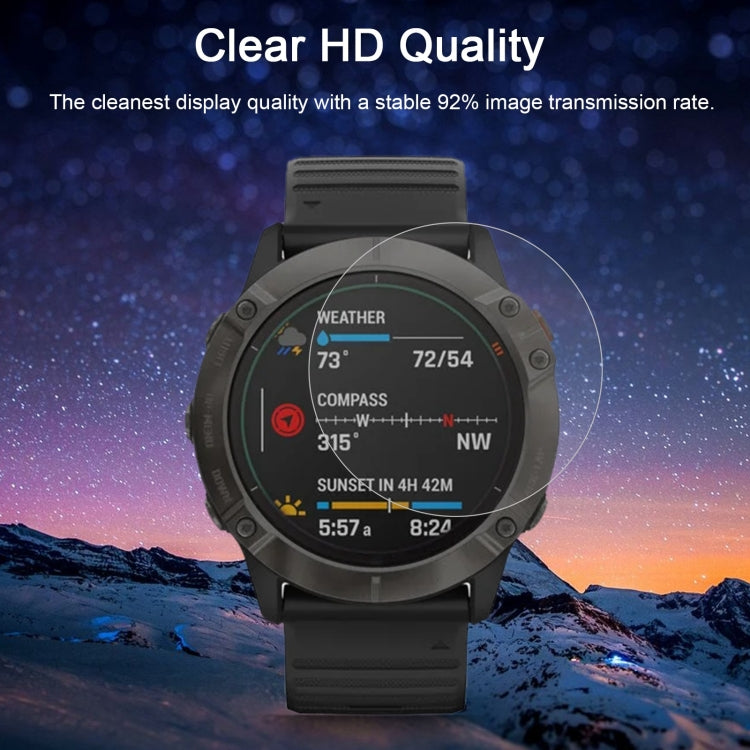 Pellicola vetro temperato per Garmin Fenix 6X 0.26mm 9H