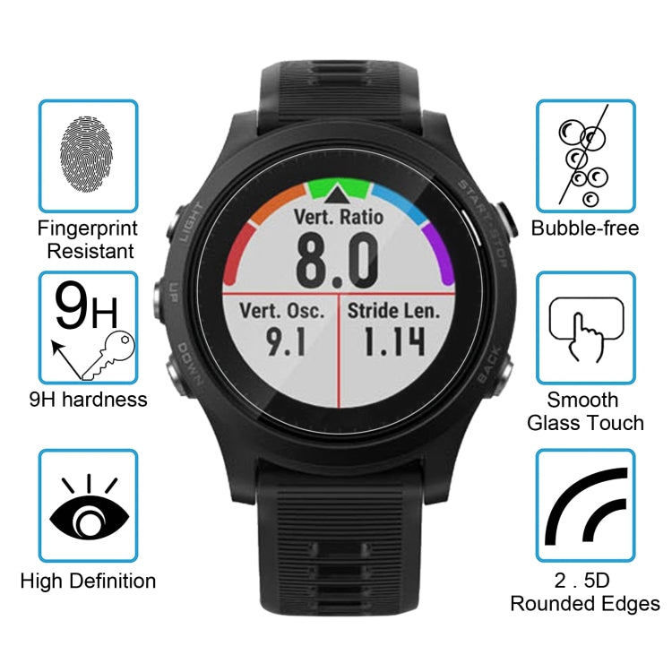 Pellicola vetro temperato per Garmin Forerunner 635