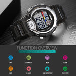 SKMEI 1450 Orologio digitale donna impermeabile 50m