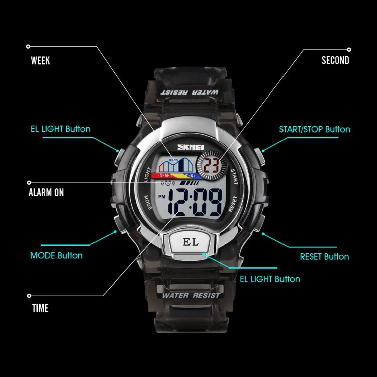 SKMEI 1450 Orologio digitale donna impermeabile 50m