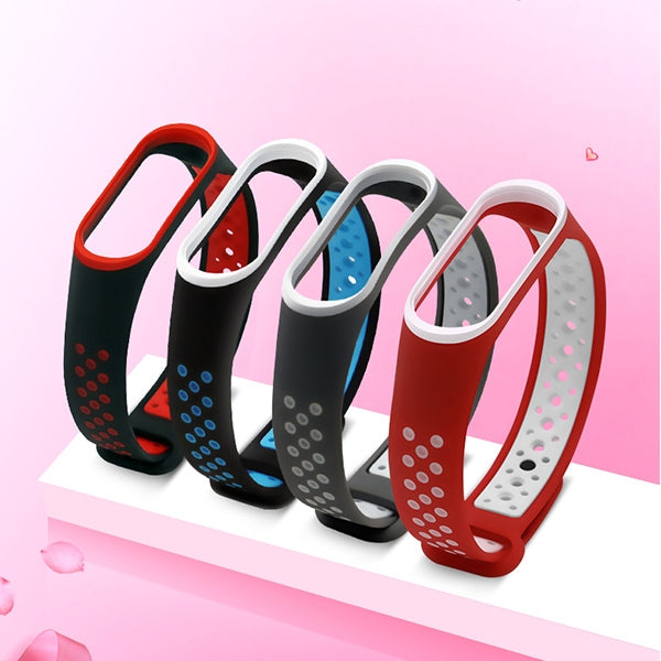 Cinturino in silicone colorato per Xiaomi Mi Band 3 e 4