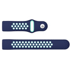 Cinturino in silicone bicolore per Fitbit Charge 3 130-195 mm