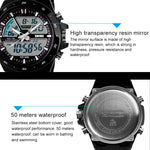 SKMEI 1016 Orologio digitale impermeabile uomo