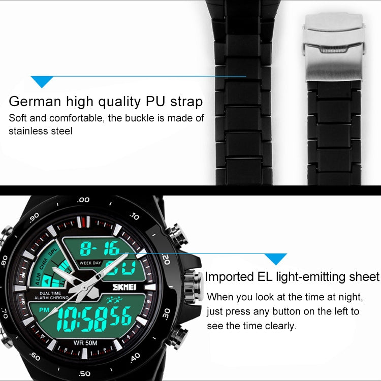 SKMEI 1016 Orologio digitale impermeabile uomo
