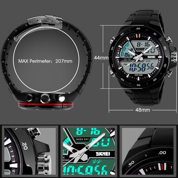 SKMEI 1016 Orologio digitale impermeabile uomo