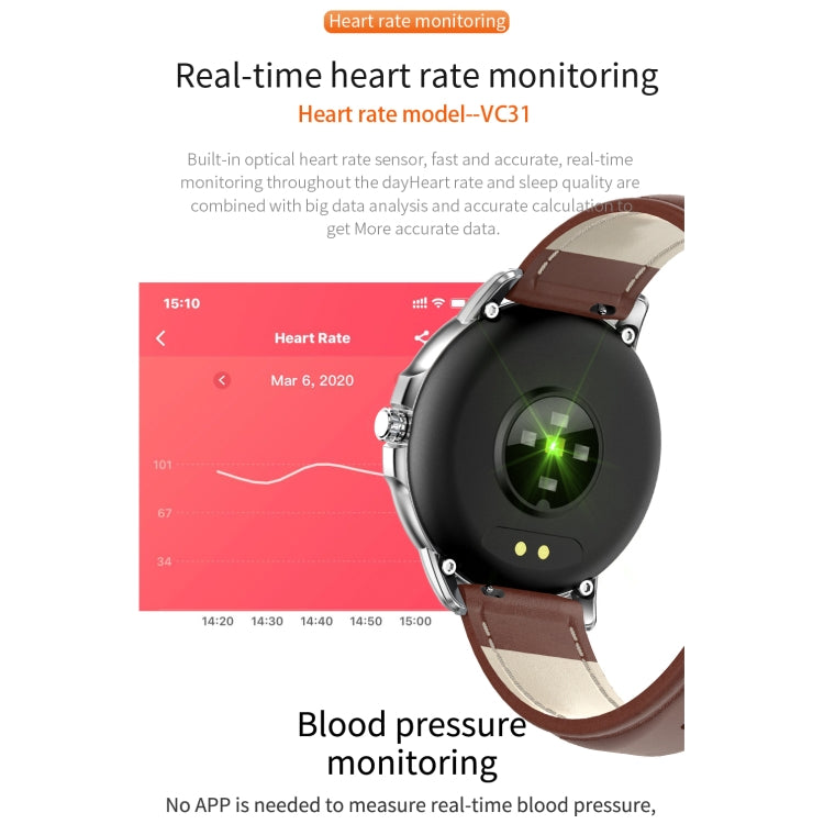CF19 Smartwatch Touchscreen 1,3" IPS Impermeabile IP67