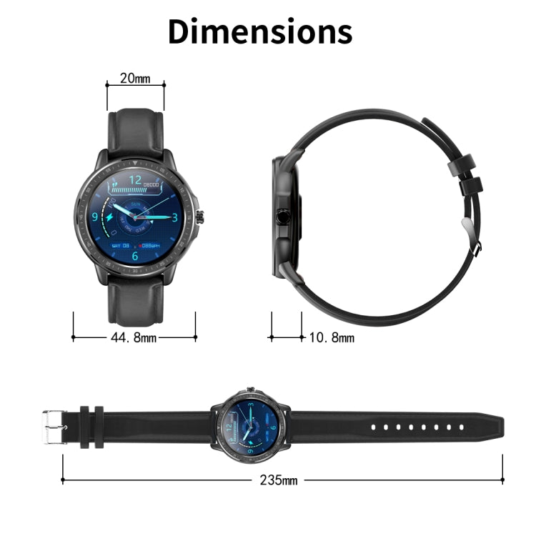 CF19 Smartwatch Touchscreen 1,3" IPS Impermeabile IP67