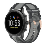 Cinturino in nylon 22 mm per Fossil Gen 5 smartwatch