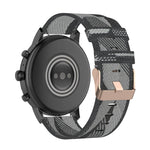 Cinturino in nylon 22 mm per Fossil Gen 5 smartwatch