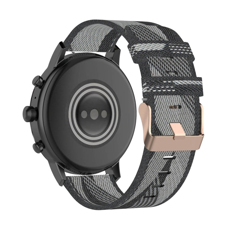 Cinturino in nylon 22 mm per Fossil Gen 5 smartwatch