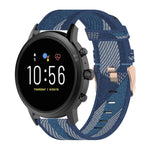 Cinturino in nylon 22 mm per Fossil Gen 5 smartwatch