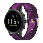 Cinturino in nylon 22 mm per Fossil Gen 5 smartwatch