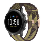 Cinturino in nylon 22 mm per Fossil Gen 5 smartwatch