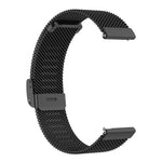 Cinturino maglia metallica 22 mm per Fossil Hybrid Smartwatch HR