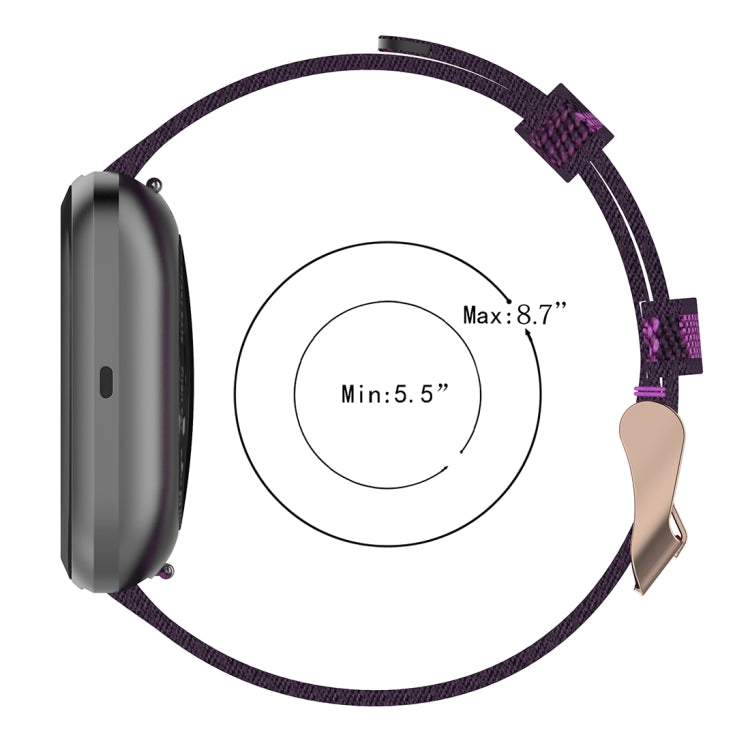 Cinturino nylon 23mm per Fitbit Versa 2 e modelli compatibili