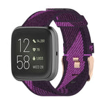 Cinturino nylon 23mm per Fitbit Versa 2 e modelli compatibili
