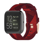 Cinturino nylon 23mm per Fitbit Versa 2 e modelli compatibili