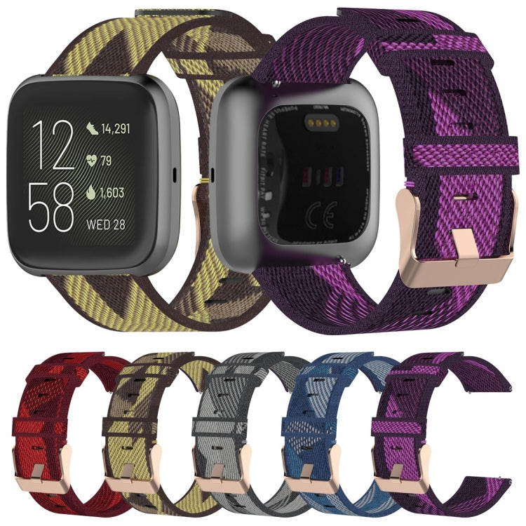 Cinturino nylon 23mm per Fitbit Versa 2 e modelli compatibili