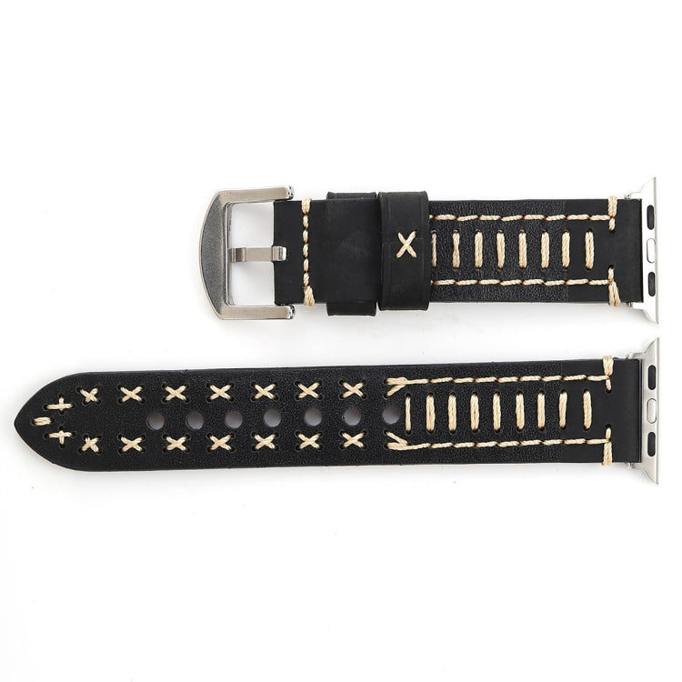 Cinturino in vera pelle per Apple Watch 42-49mm