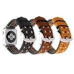 Cinturino in vera pelle per Apple Watch 42-49mm