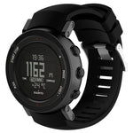 Cinturino in silicone nero per Suunto Core ALU