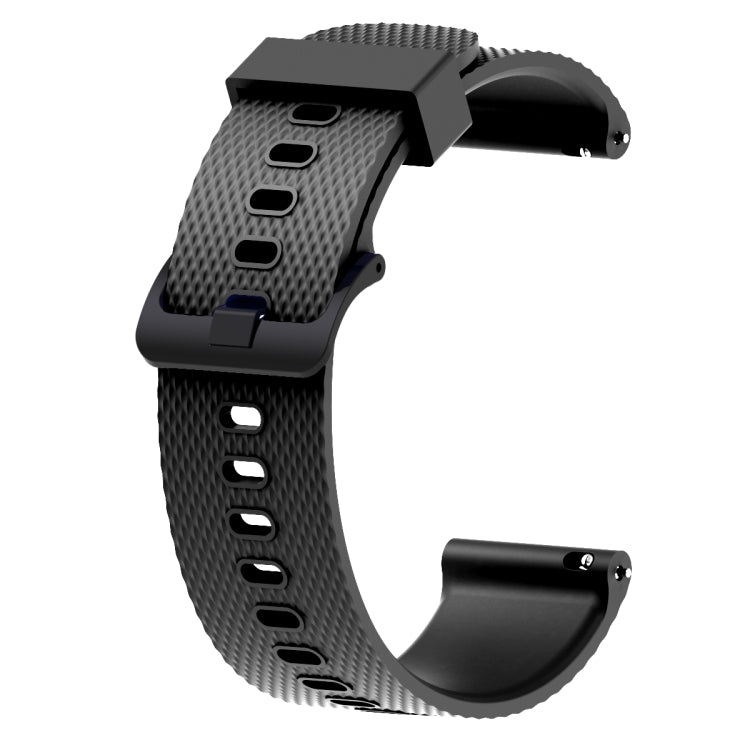 Cinturino sportivo in silicone per Garmin Vivoactive 3 20 mm