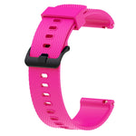 Cinturino sportivo in silicone per Garmin Vivoactive 3 20 mm