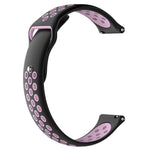 Cinturino sportivo in silicone bicolore per Huawei Watch Series 1