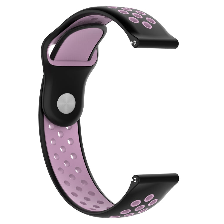 Cinturino sportivo in silicone bicolore per Huawei Watch Series 1