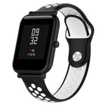 Cinturino sportivo in silicone bicolore per Huawei Watch Series 1