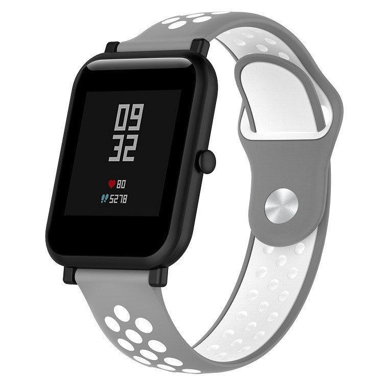 Cinturino sportivo in silicone bicolore per Huawei Watch Series 1