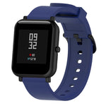 Cinturino sportivo in silicone 20mm per Amazfit Bip Lite
