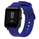 Cinturino sportivo in silicone 20mm per Amazfit Bip Lite