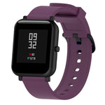 Cinturino sportivo in silicone 20mm per Amazfit Bip Lite