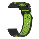 Cinturino sportivo in silicone bicolore 22mm per Amazfit Bip Lite