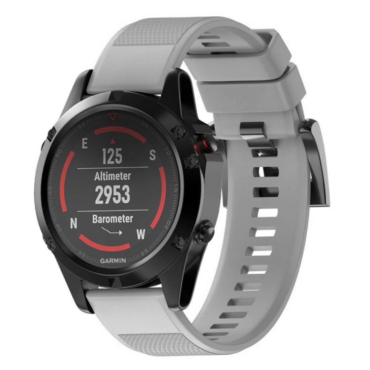 Cinturino in silicone per Garmin Fenix 5 22 mm
