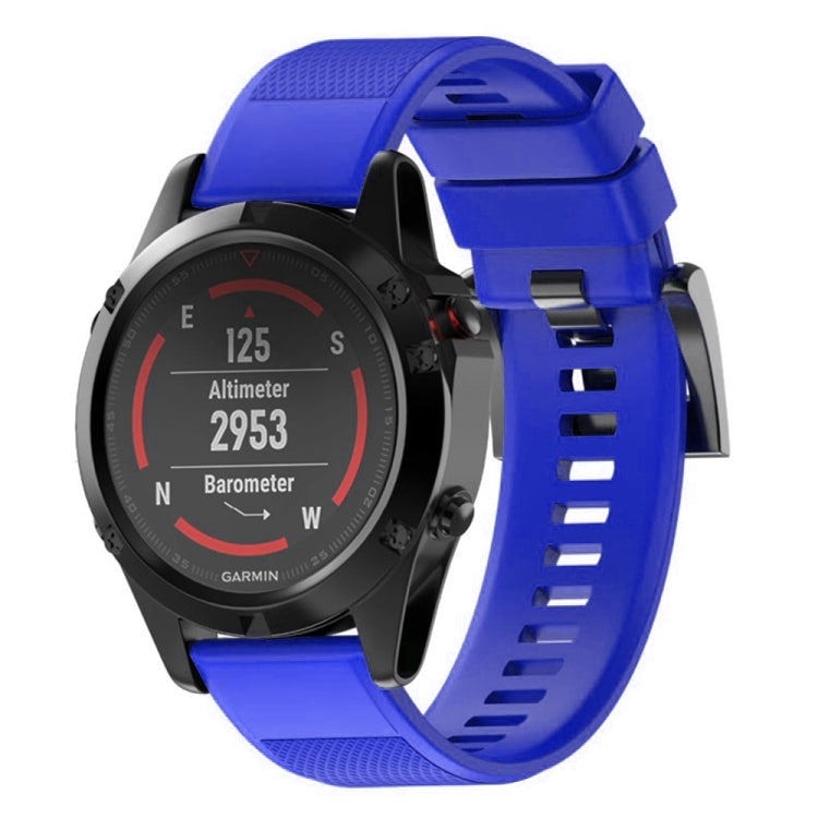 Cinturino in silicone per Garmin Fenix 5 22 mm