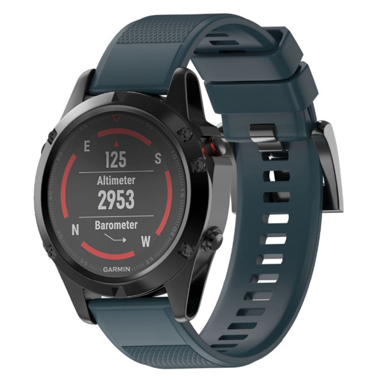 Cinturino in silicone per Garmin Fenix 5 22 mm
