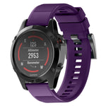 Cinturino in silicone per Garmin Fenix 5 22 mm
