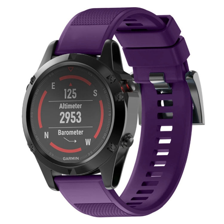 Cinturino in silicone per Garmin Fenix 5 22 mm