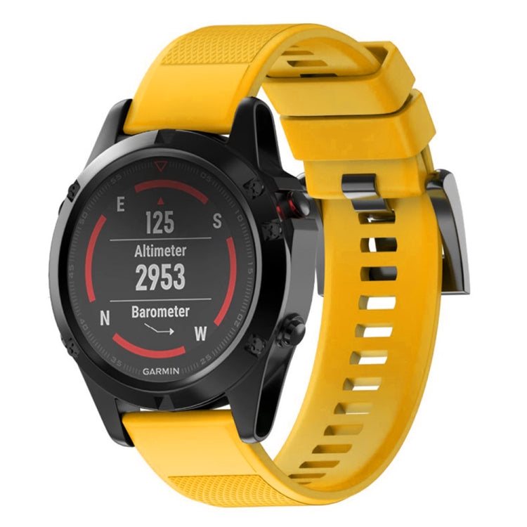 Cinturino in silicone per Garmin Fenix 5 22 mm