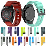 Cinturino in silicone per Garmin Fenix 5 22 mm