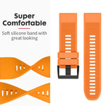 Cinturino in silicone per Garmin Fenix 5 22 mm