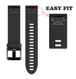 Cinturino in silicone rimovibile per Garmin Fenix 5S 20 mm