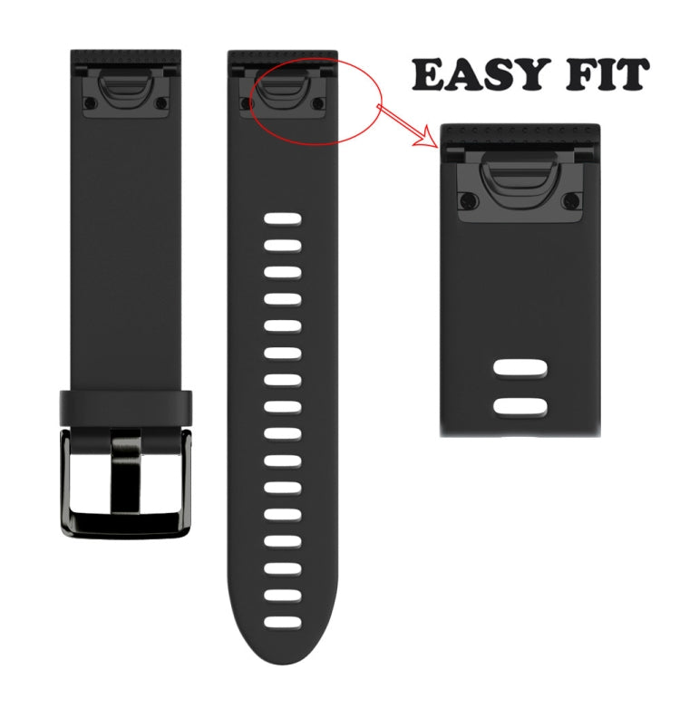 Cinturino in silicone rimovibile per Garmin Fenix 5S 20 mm