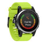 Cinturino in silicone rimovibile per Garmin Fenix 5S 20 mm