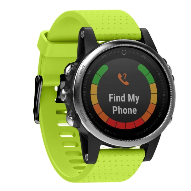 Cinturino in silicone rimovibile per Garmin Fenix 5S 20 mm