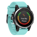 Cinturino in silicone rimovibile per Garmin Fenix 5S 20 mm