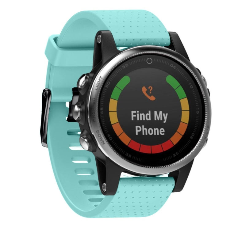 Cinturino in silicone rimovibile per Garmin Fenix 5S 20 mm