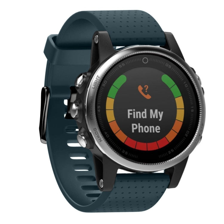 Cinturino in silicone rimovibile per Garmin Fenix 5S 20 mm